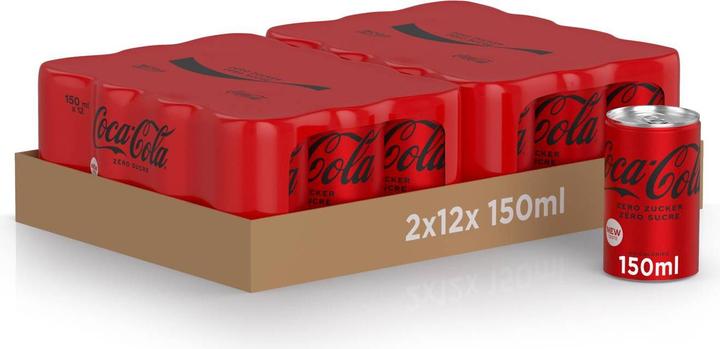 Produktbild Coca Cola Zero (24 x 15 cl)