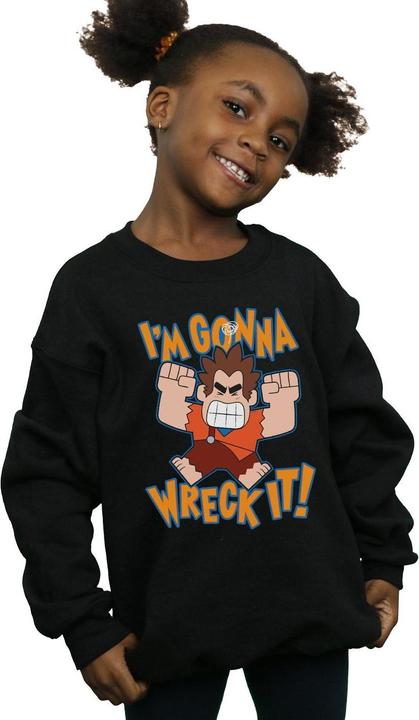 Image du produit Disney - Sweat WRECK IT RALPH I'M GONNA WRECK IT - Fille (116)