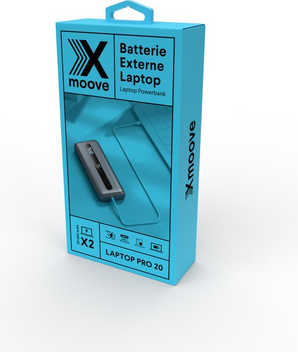 Actual product image Livoo Laptop Pro 20 - Powerbank PD 100W - 20000mAh (20000 mAh, 100 W, 37 Wh)