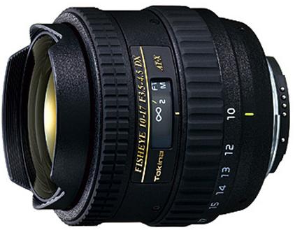 Produktbild Tokina AT-X 107 DX Fish-Eye, 10-17mm, f/3.5 - 4.5, Nikon (Nikon F, APS-C / DX)