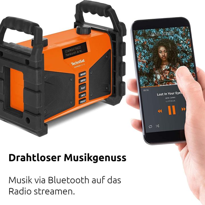 Image du produit TechniSat DigitRadio 230 (DAB+ DAB, FM, Bluetooth)