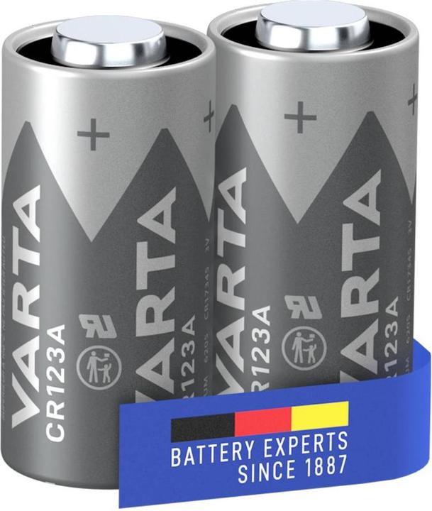 Actual product image Varta Photo Lithium (2 pcs., CR123A, 1430 mAh)