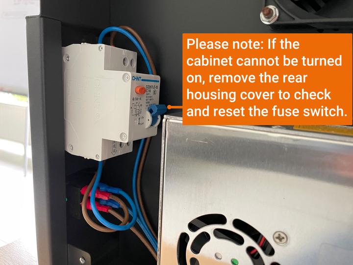Actual product image Manhattan 10 port charging cabinet 180 W
