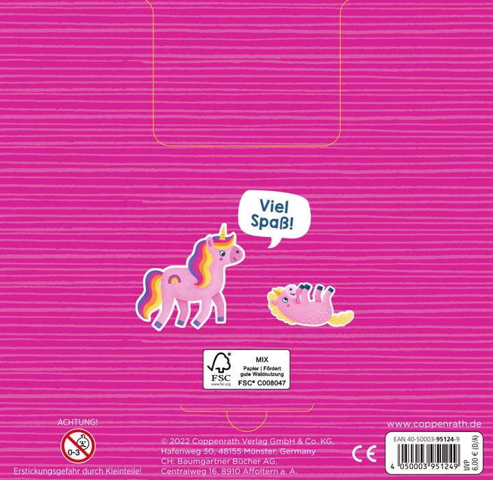 Produktbild Die Spiegelburg Mini-Stickerwelt Glitzer-Einhörner