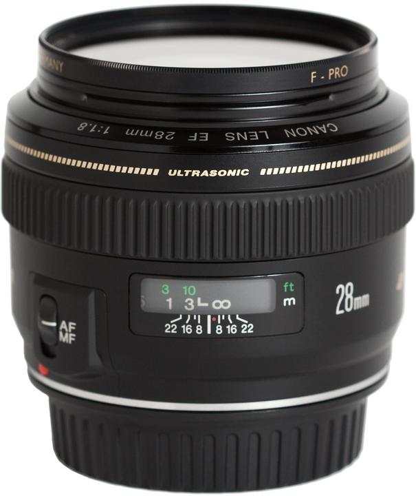 Canon EF 28mm f/1.8 USM - Import (Canon EF, Vollformat)