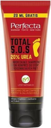 Perfecta - Total S.O.S 20% Urea softening socks cream-complex for feet and keratinized heels 120ml (Fusscrème & Fussgel, 120 ml)