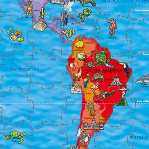Immagine prodotto Orchard World Map Puzzle & Poster