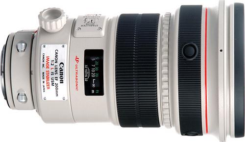 Produktbild Canon EF 200mm f/2L IS USM - Import (Canon EF, Vollformat)