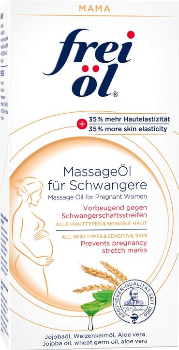 Actual product image Frei Öl Massage oil for pregnant women, 125 ml oil
