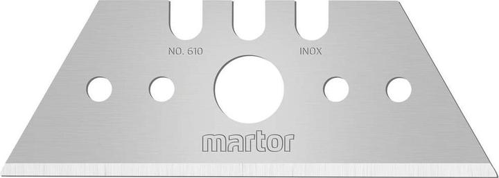 Produktbild Martor Knivblad 610 trapez skarp rustfri 10stk (Ersatzklinge)