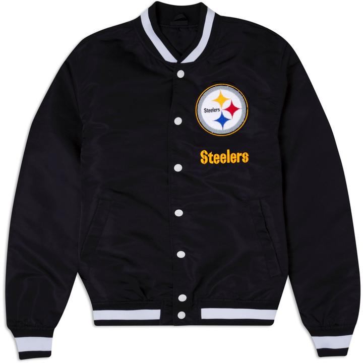 New Era College Jacke - LOGO SELECT Pittsburgh Steelers - S (S)