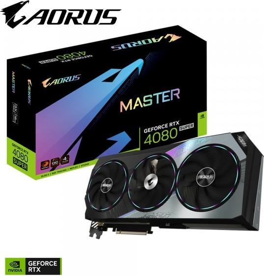 Produktbild Gigabyte AORUS GeForce RTX 4080 Super Master (16 GB)