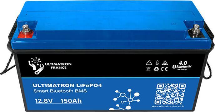 Immagine prodotto Ultimatron Batteria di alimentazione UBL-12V-150Ah LiFePO4 (12 V, 150 Ah)