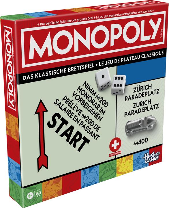 Immagine prodotto Hasbro Gaming Hasbro Monopoly Classic Refresh Svizzera (Svizzero-tedesco)