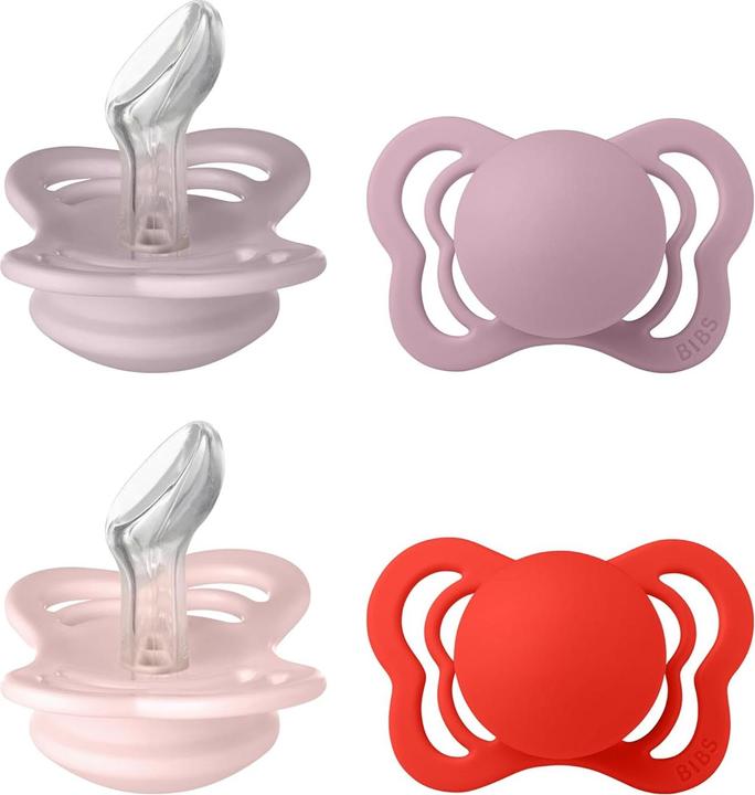 Immagine prodotto Bibs 4er-Pack Schnuller, kiefergerecht, BPA-frei, Grösse 1 (4 x, fino a 6 M.)