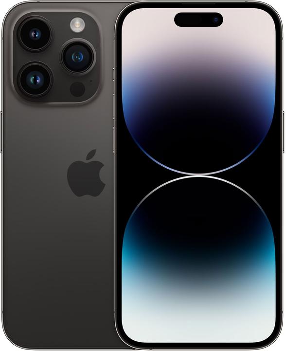 Produktbild Apple iPhone 14 Pro (256 GB, Space Black, 6.10", SIM + eSIM, 48 Mpx, 5G)