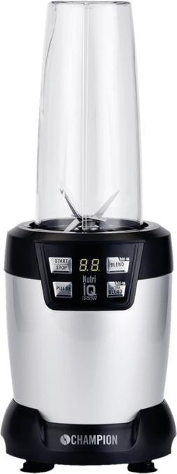 Immagine prodotto Champion Nutrition Blender Pro Digital 1200W NB500 Nero/Argento (Spina UE, 1200 W)