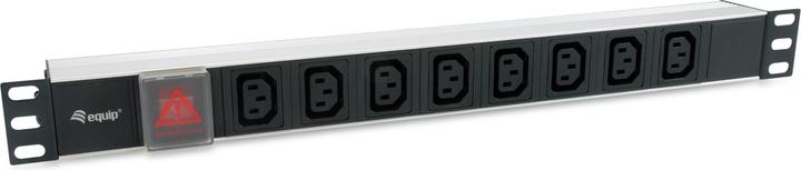 equip Bâti de prises 1U8 IEC320C14, câble,si