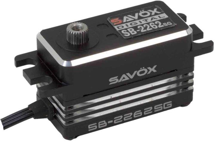 Produktbild Savöx sb-2262sg (8,4v/30kg/0,065s) digital hv low profile servo black line