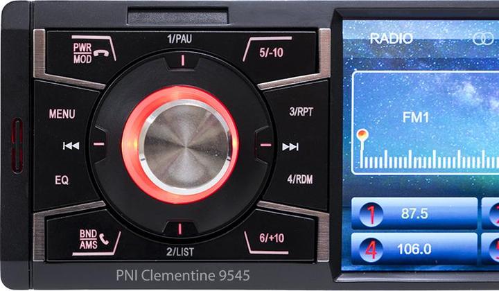 Produktbild PNI Clementine 9545 Auto-MP5-Player-Paket + Koaxial-Autolautsprecher HiFi500, 100 W, 12,7 cm (12.70 cm)