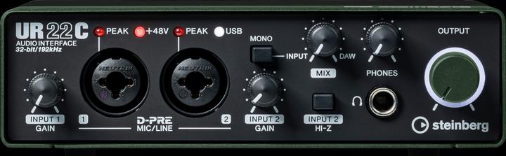 Actual product image Steinberg UR22C Green (USB)