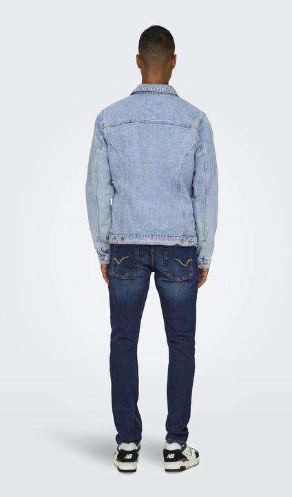 Actual product image Only & Sons ONSLOOM Niedrige Taille Slim Fit Jeans Slim Fit Jeans (W32/L34)