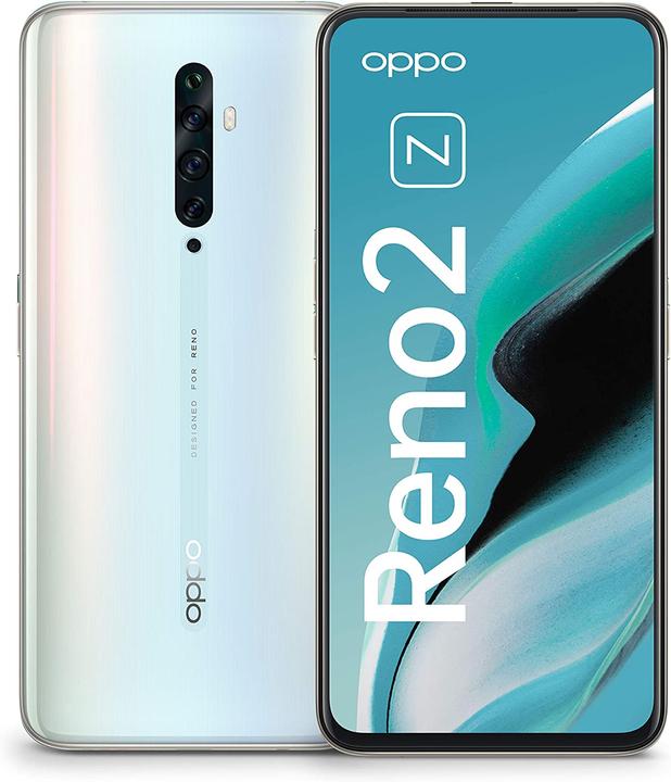 Produktbild OPPO Reno 2Z (128 GB, Sky White, 6.53", Dual SIM + SD, 48 Mpx, 4G)
