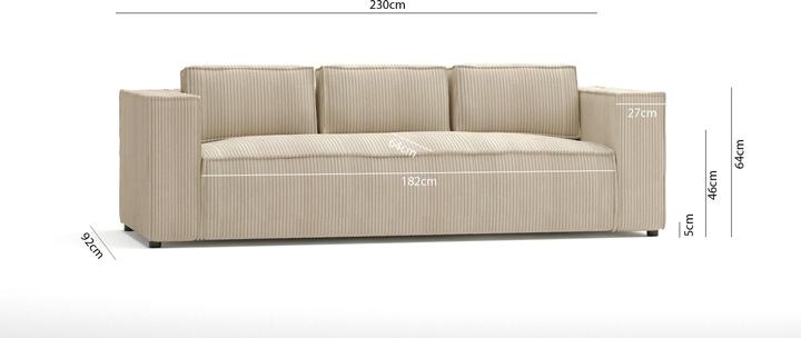 Actual product image Ropez Cloe (3-seater)