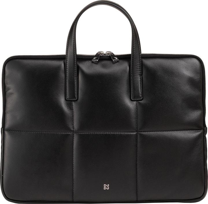 Actual product image Dudu Togean laptop bag leather 36 cm