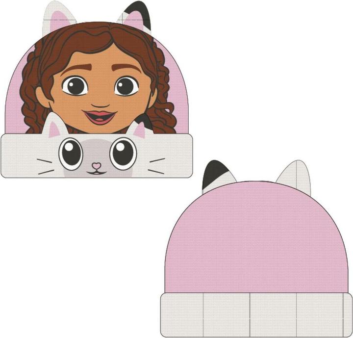 Gabby's Dollhouse Kindermütze Rosa
