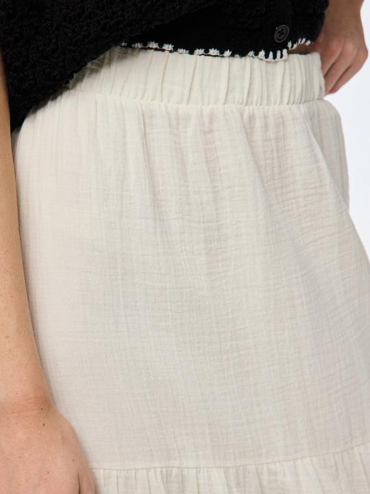 Produktbild Pieces Pcsikka Hw Maxi Skirt Wvn Noos (L)