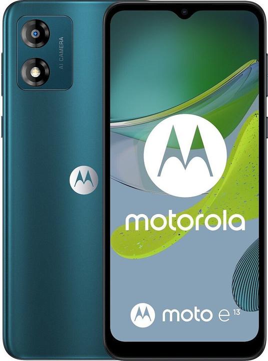 Motorola Moto E 13 16,5 cm (6,5 pouces) Dual-SIM Android 13 Go Edition 4G USB Type-C 2 Go 64 Go 5000 mAh Vert (64 Go, Vert Aurora, 6.50", Double SIM, 13 Mpx, 4G)