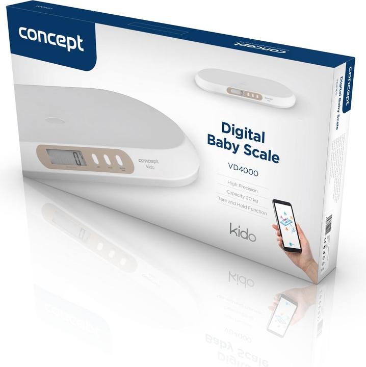 Actual product image Concept DIGITAL BABY SCALE KIDO VD4000 (20 kg)