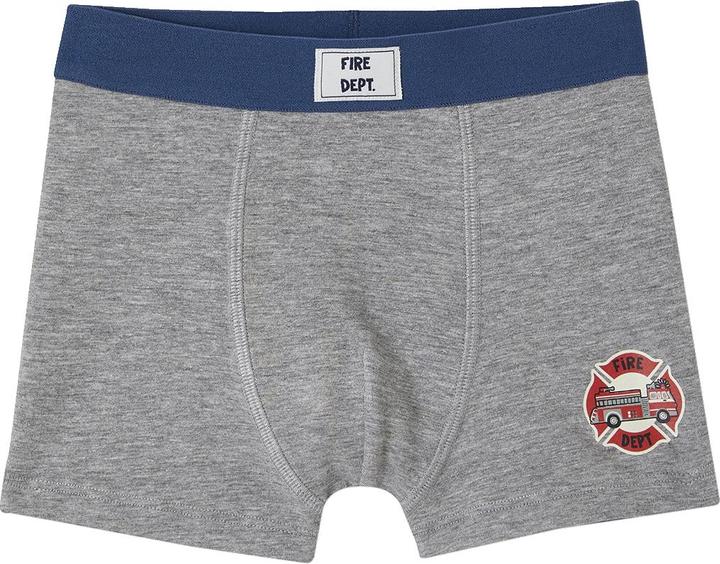 Produktbild Vertbaudet 5er-Pack Jungen Boxershorts mit Bio-Baumwolle, Feuerwehr (98, 5er Pack)
