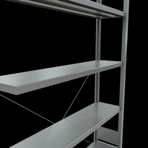Actual product image Schulte Lagertechnik MULTIplus250 boltless bay system with cross brace