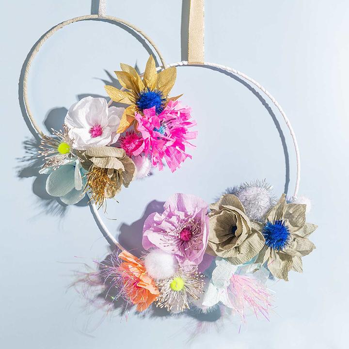 Produktbild Rico Design Metallring 25 cm Weiss 1 Stück