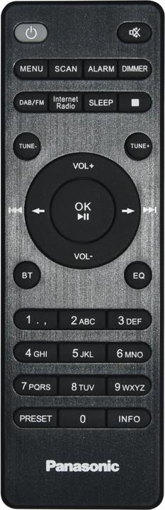 Actual product image Panasonic RF-D40EG-K (VHF, FM, DAB+, Web radio, Wi-Fi, Bluetooth)