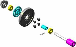 Actual product image Tamiya Spare part 300054500 TT-02 Hig