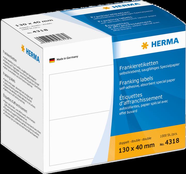 Actual product image HERMA Franking labels