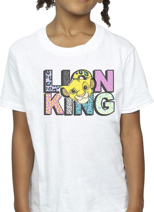 Produktbild Disney The Lion King Pattern Logo TShirt Mädchen (140, 146)