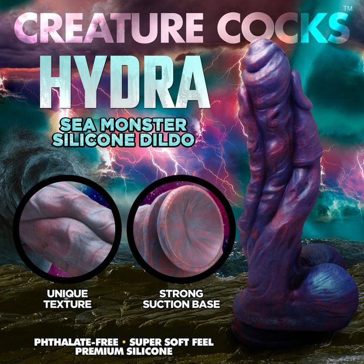 Productafbeelding Creature Cocks Hydra Zeemonster Siliconen Dildo