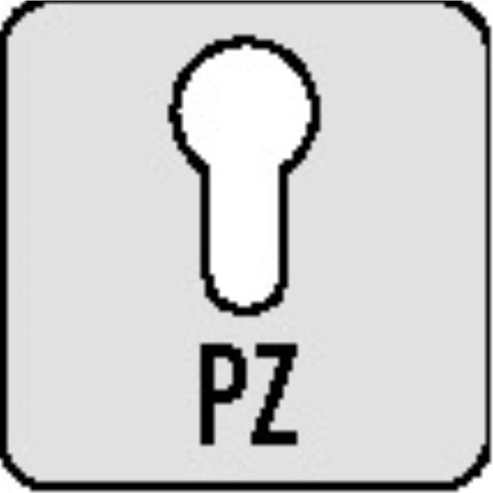 Image du produit SSF Serrure à mortaiser à cadre tubulaire PZ 24/30 mm DIN gauche/droite bordée d'acier inoxydable (Serrure à mortaise)