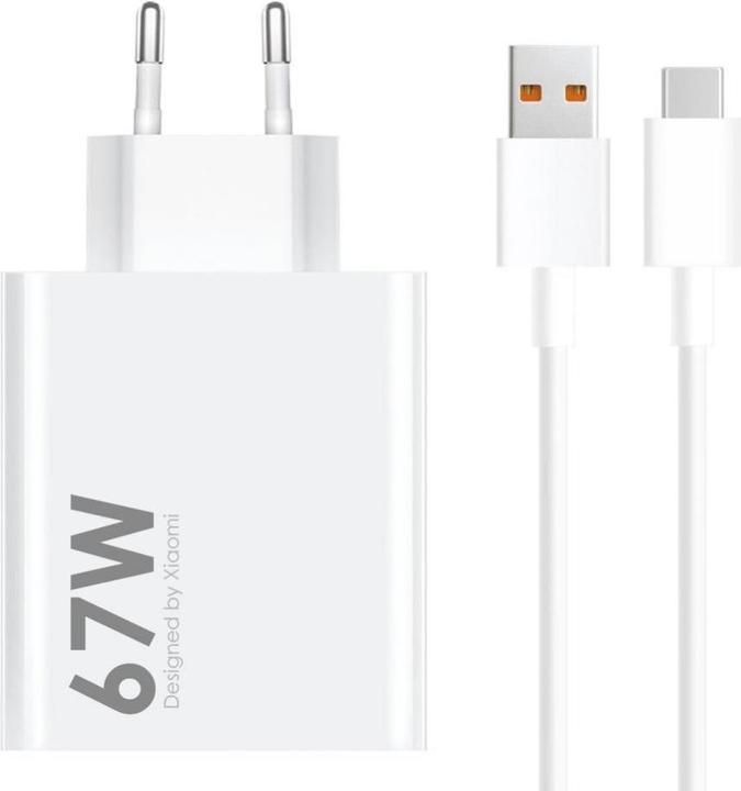Image du produit Xiaomi MDY-14-EW Chargeur de voyage avec câble de charge 6A (67 W)