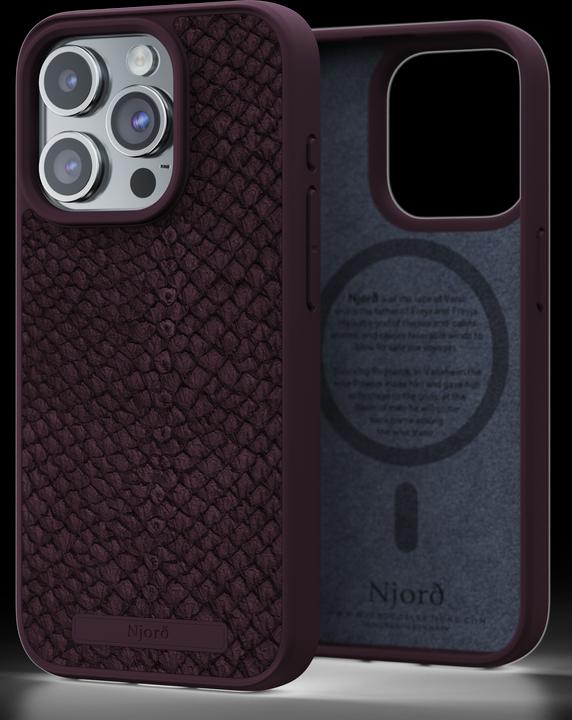 Immagine prodotto Njord Salmon Leather Magsafe (Apple iPhone 15 Pro)