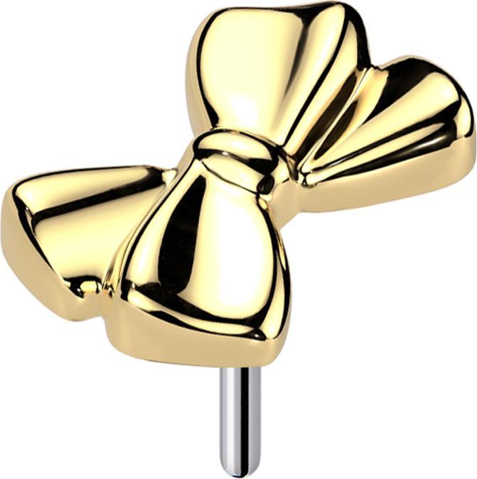 Produktbild Star Piercing Threadless Masche vergoldet (Titan G23, ohne Messing)