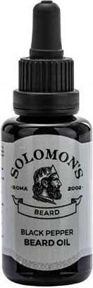 Actual product image Solomon's Beard Beard Oil Black Pepper (30 ml)