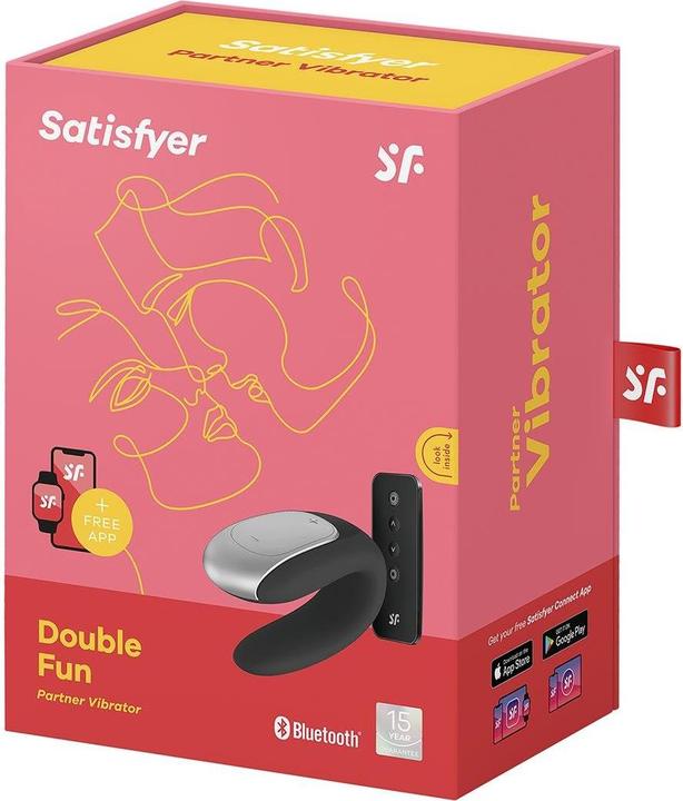 Actual product image Satisfyer Double Fun Partner Vibrator