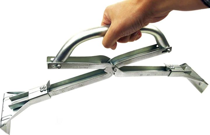 Actual product image HP Autozubehör Plate lifter Gripping range 300-500 mm Load capacity 40 kg Own weight 1 kg, galvanised