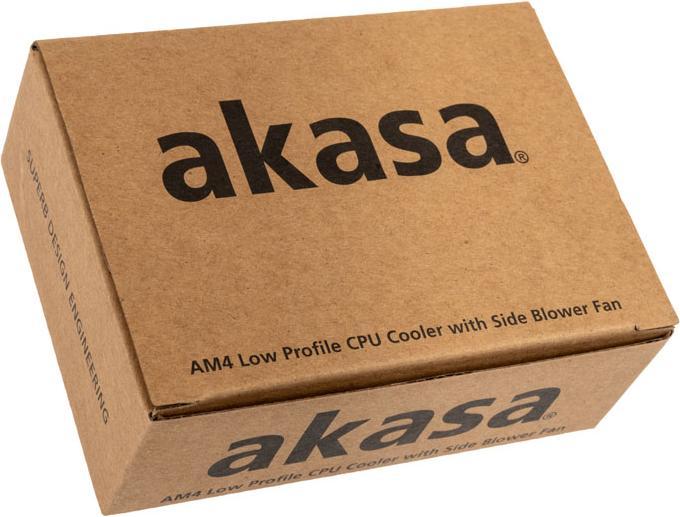 Produktbild Akasa Low Profile CPU Kühler, AM4 (28 mm)