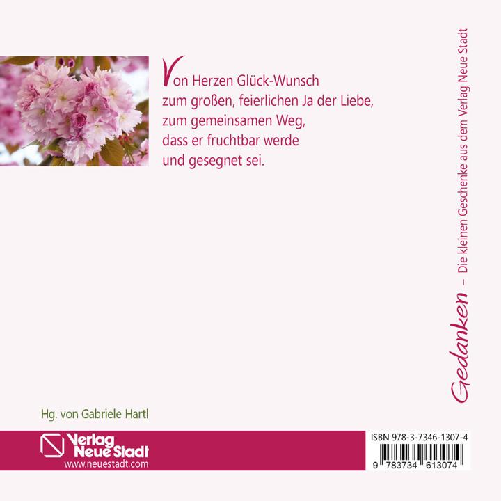 Actual product image Glück-Wunsch zur Hochzeit (German, Gabriele Hartl, 2022)